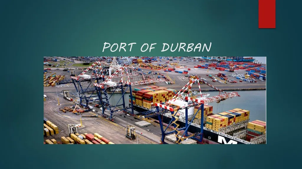 port of durban https www google co za search q data automation images of port of durban images