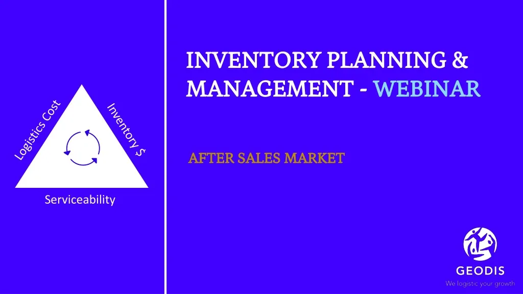 inventory planning management webinar