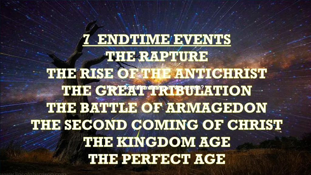 7 endtime events the rapture the rise