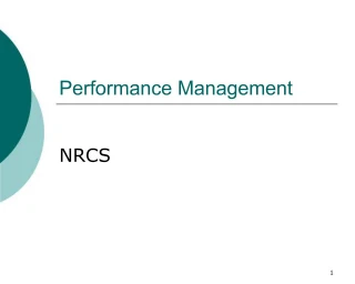 Performance Management - slide 1