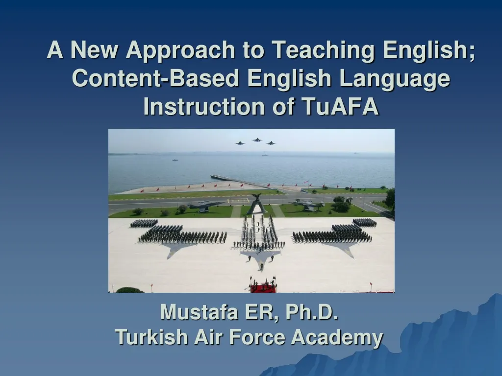 a new approach to teaching english content based english language instruction of tuafa