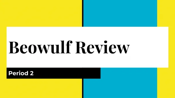 Beowulf Review