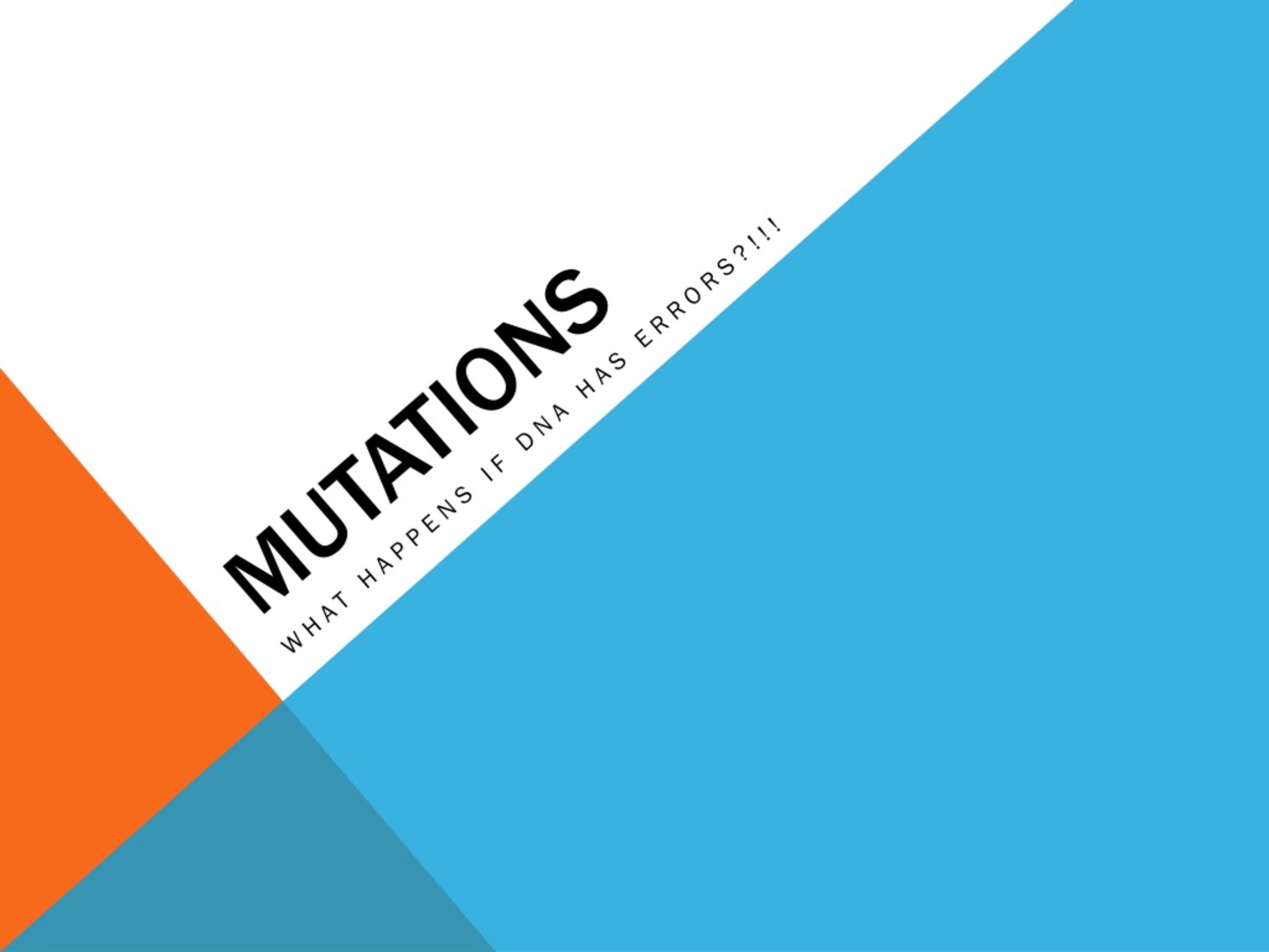 PPT - MUTATIONS PowerPoint Presentation, free download - ID:446048