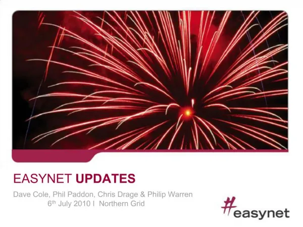 EASYNET UPDATES