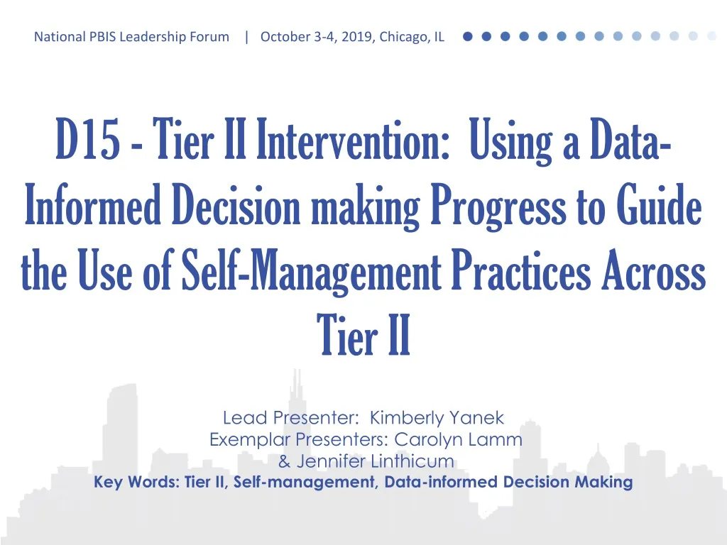 d15 tier ii intervention using a data informed