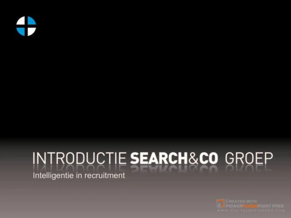 Introductie Search & Co Groep