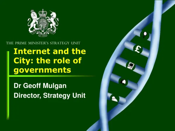 Internet and the City: the role of governments