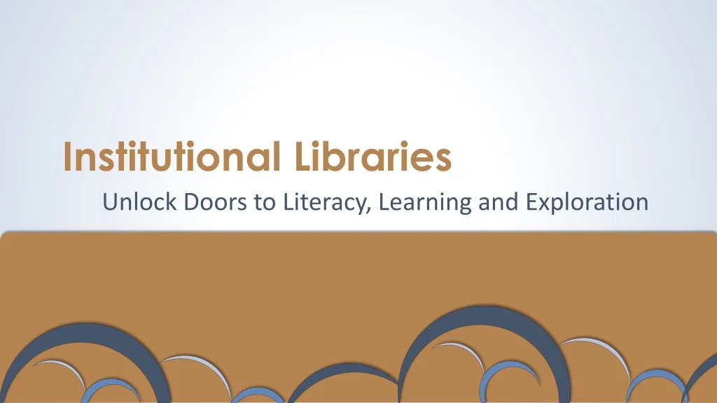 institutional libraries