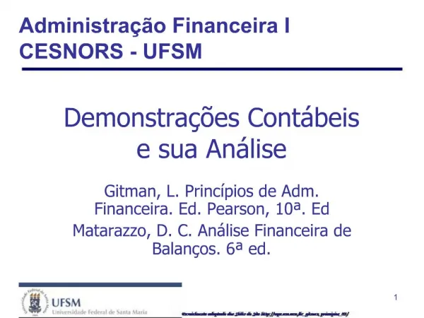 Demonstra es Cont beis e sua An lise