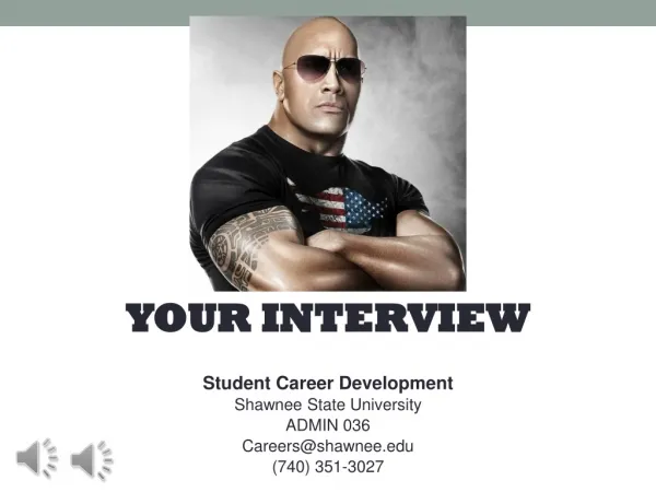 YOUR INTERVIEW