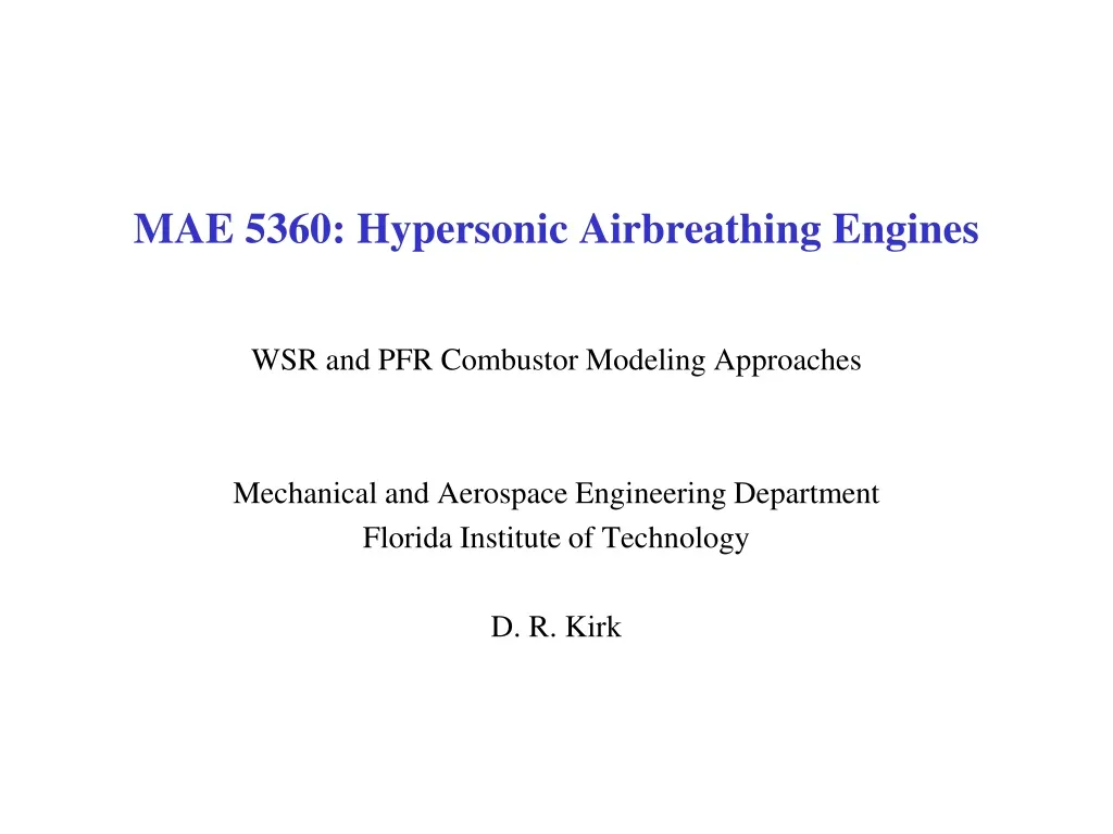 mae 5360 hypersonic airbreathing engines