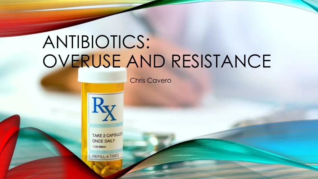 antibiotics overuse and resistance