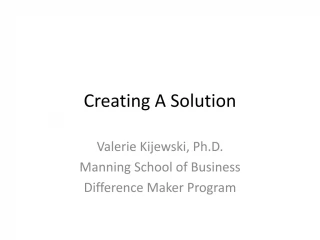 Creating A Solution - slide 1