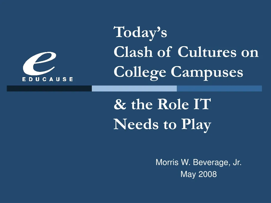 today s clash of cultures on college campuses the role it needs to play