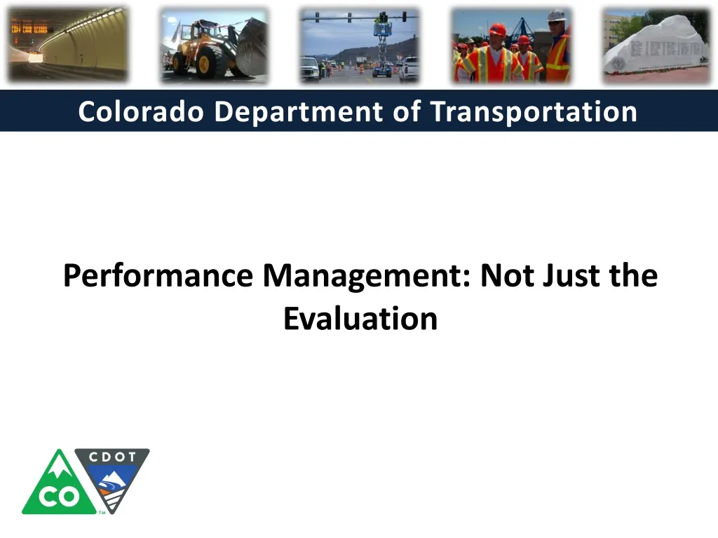 performance management not just the evaluation