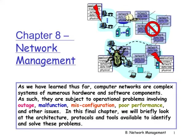 Chapter 8 Network Management