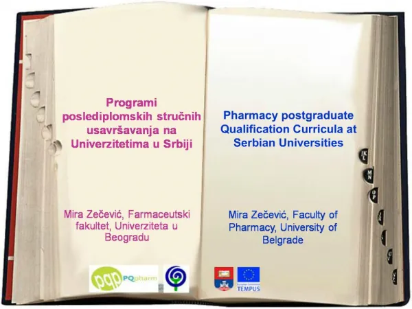 Programi poslediplomskih strucnih usavr avanja na Univerzitetima u Srbiji