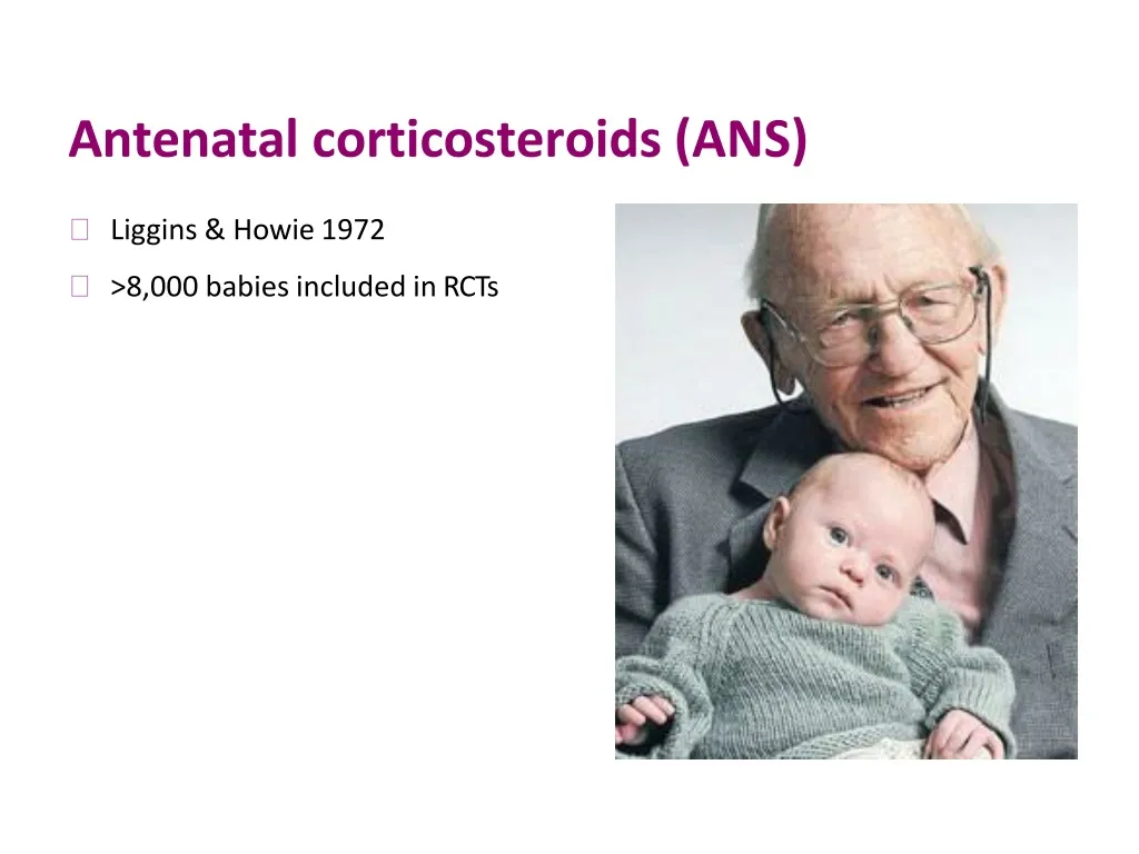 antenatal corticosteroids ans