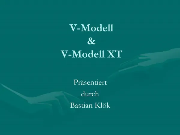 V-Modell V-Modell XT