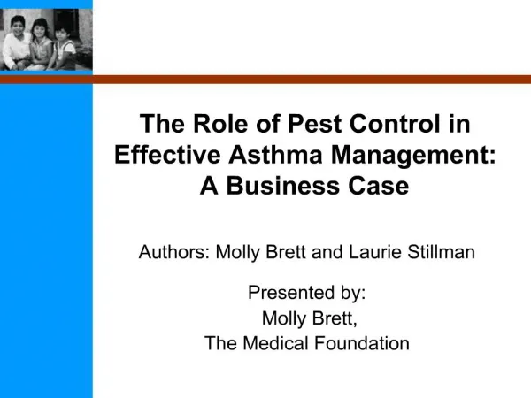 The Role of Pest Control in Effective Asthma Management: A Business Case