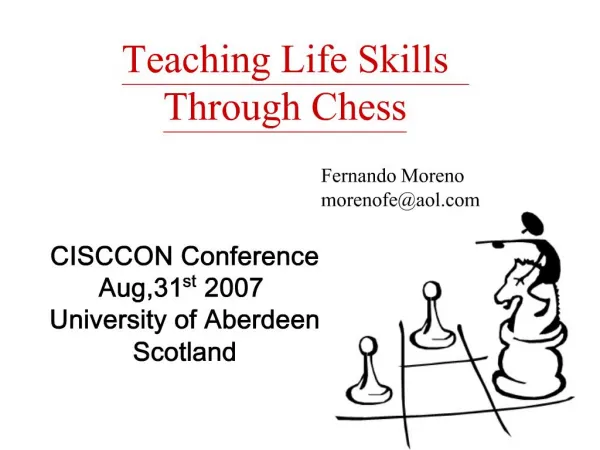 Teaching Life Skills Through Chess