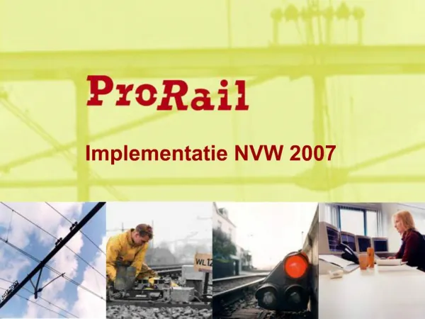 Implementatie NVW 2007