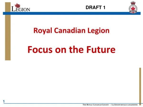 Royal Canadian Legion Focus on the Future