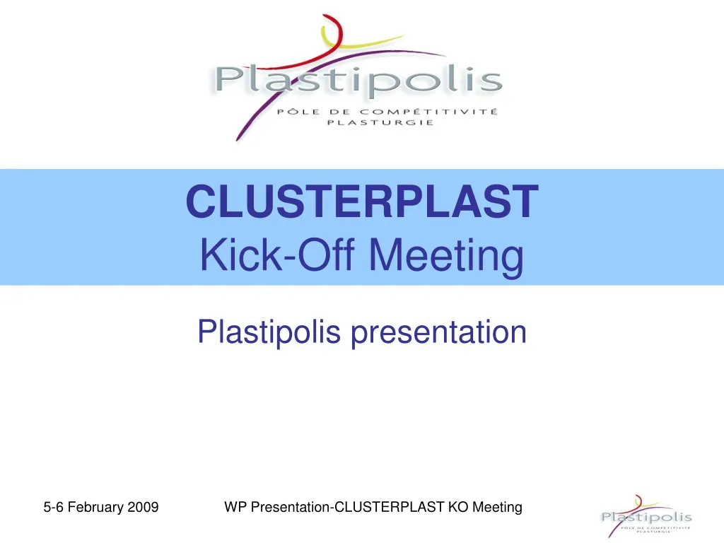clusterplast kick off meeting