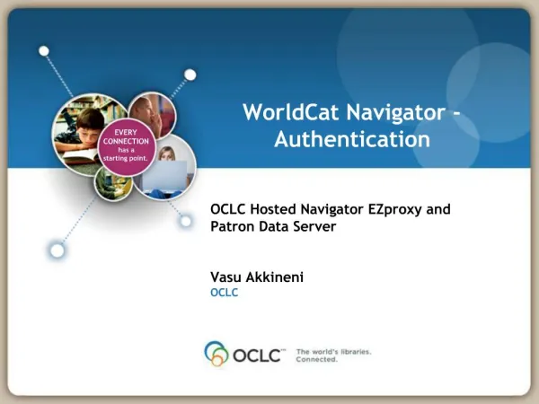 WorldCat Navigator - Authentication