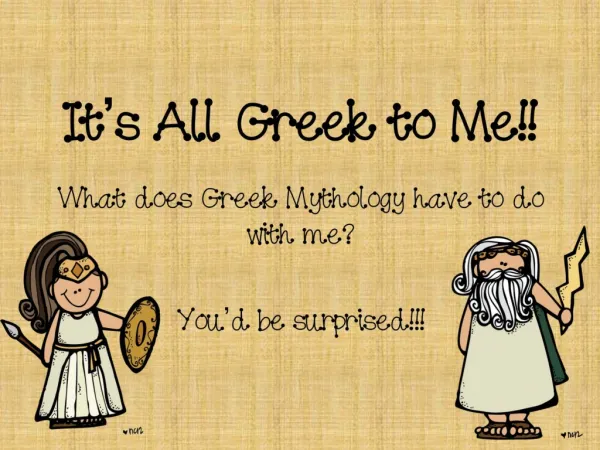 all greek to me blog ppt