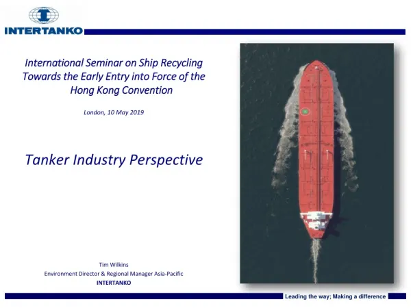 International Seminar on Ship Recycling