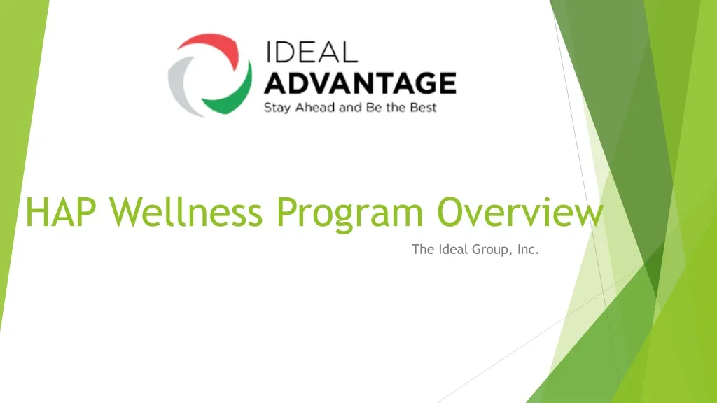 hap wellness program overview