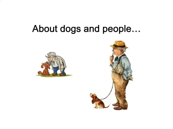 About dogs and people