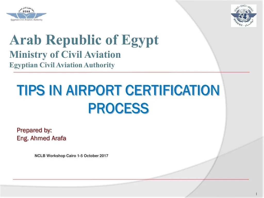 tips in airport certification process