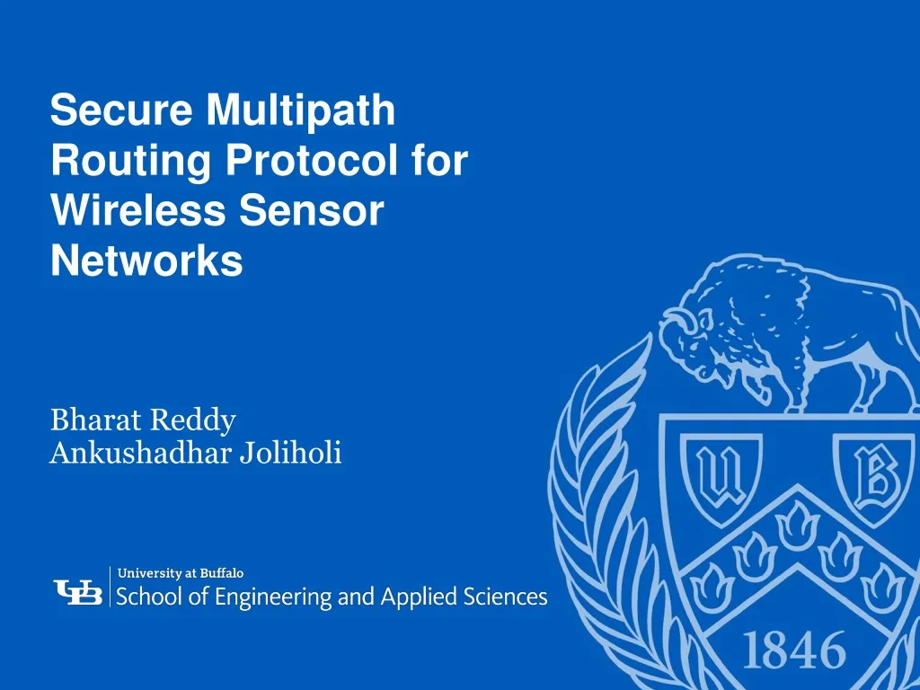 secure multipath routing protocol for wireless sensor networks