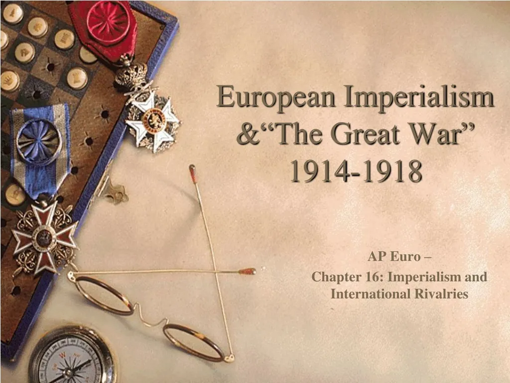european imperialism the great war 1914 1918