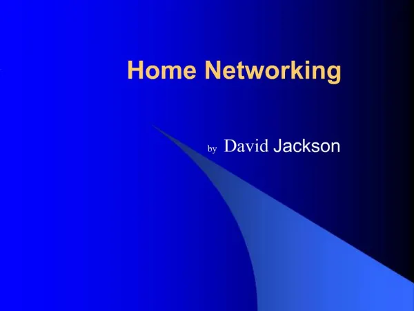 Home Networking