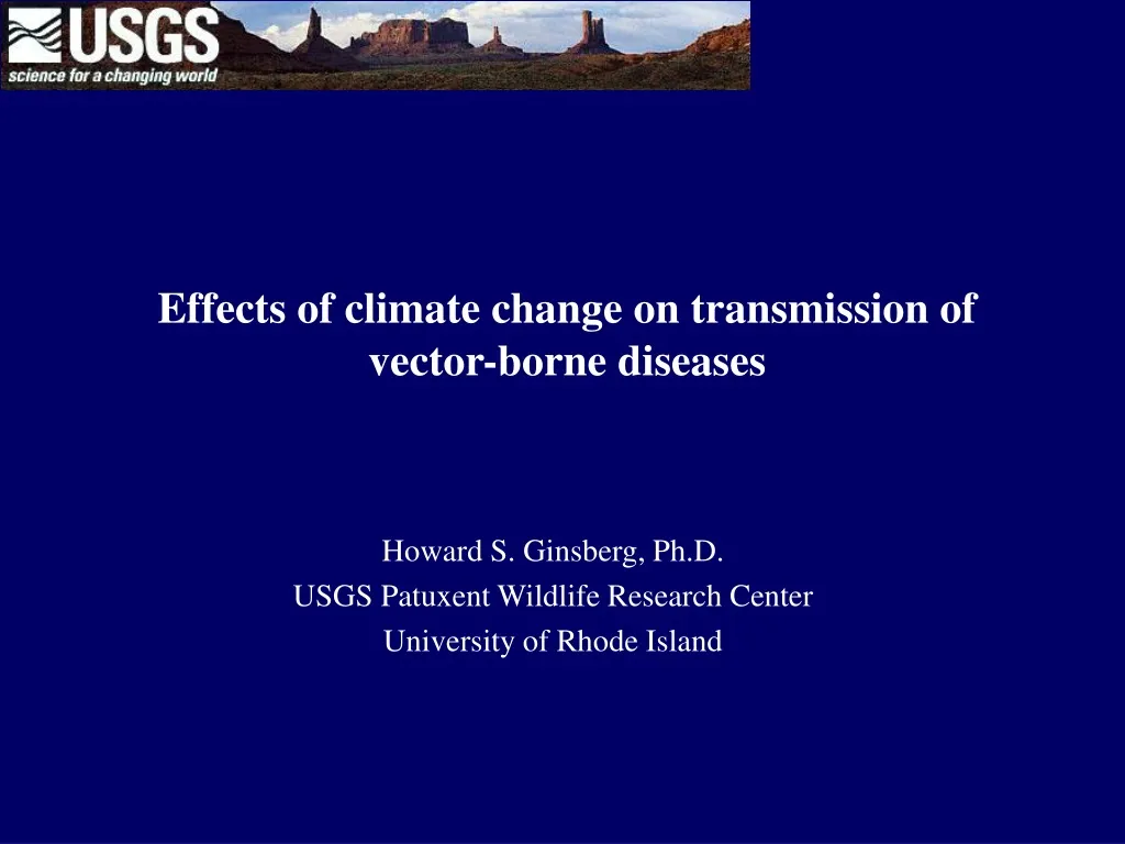 effects of climate change on transmission