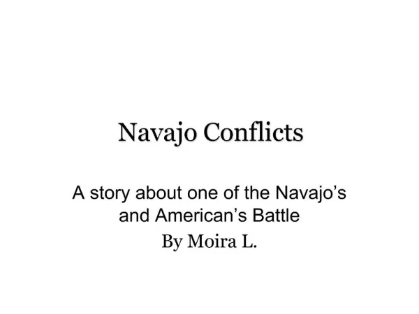 Navajo Conflicts
