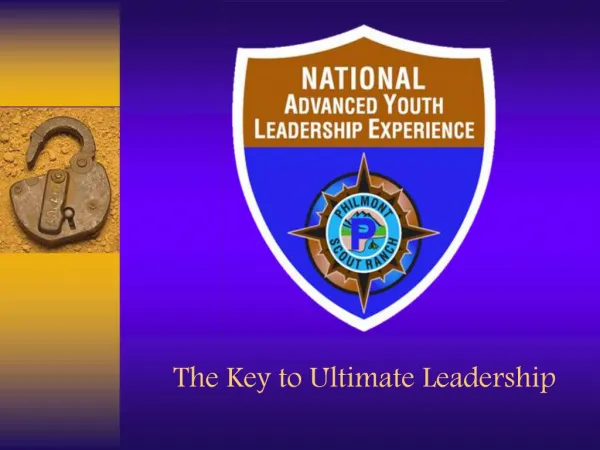 The Key to Ultimate Leadership