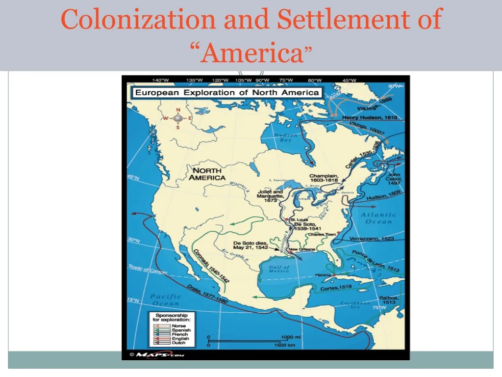 colonization and settlement of america