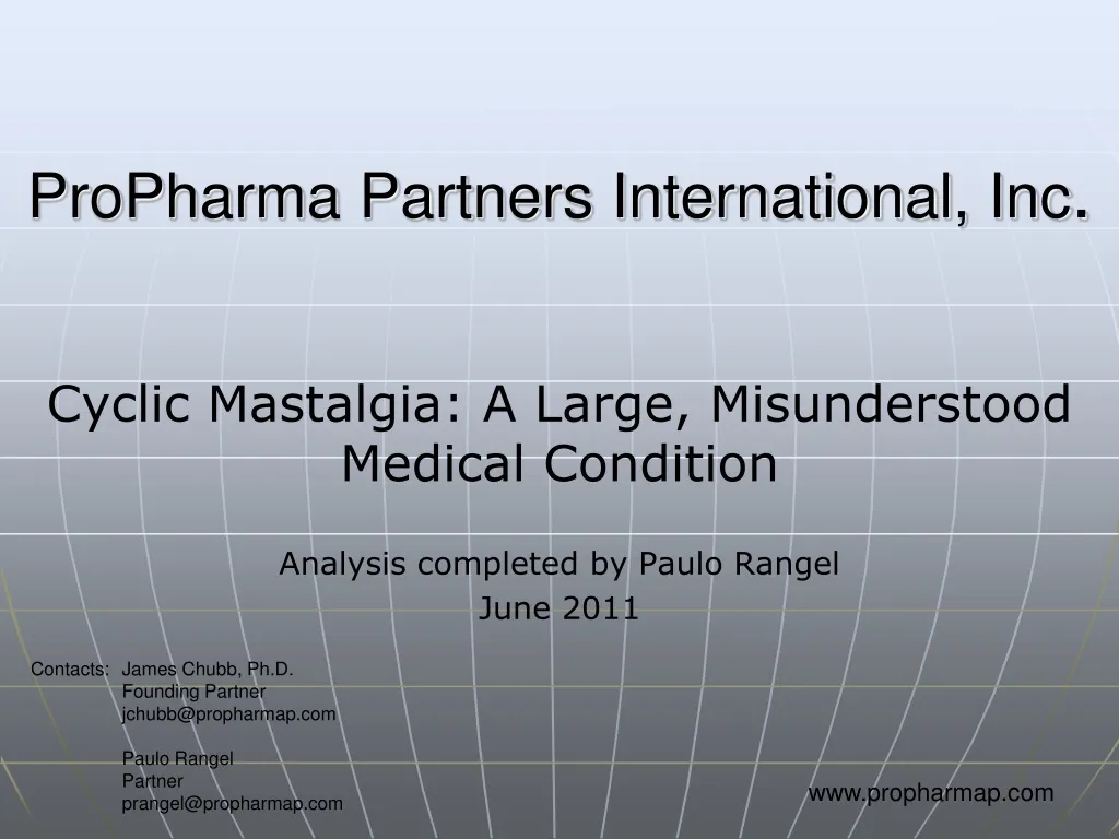 propharma partners international inc