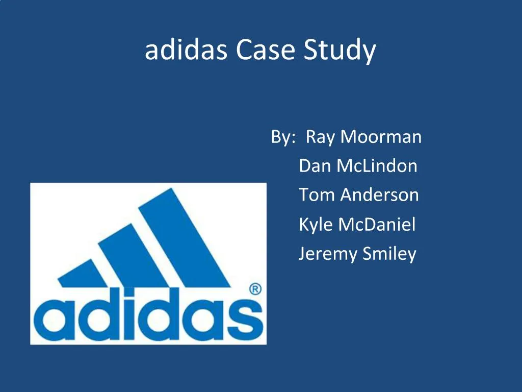 adidas case study recommendations