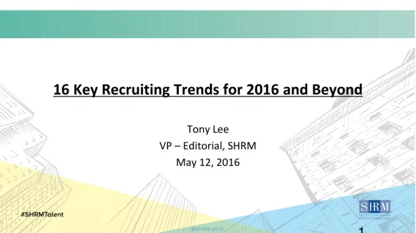 16 Key Recruiting Trends for 2016 and Beyond