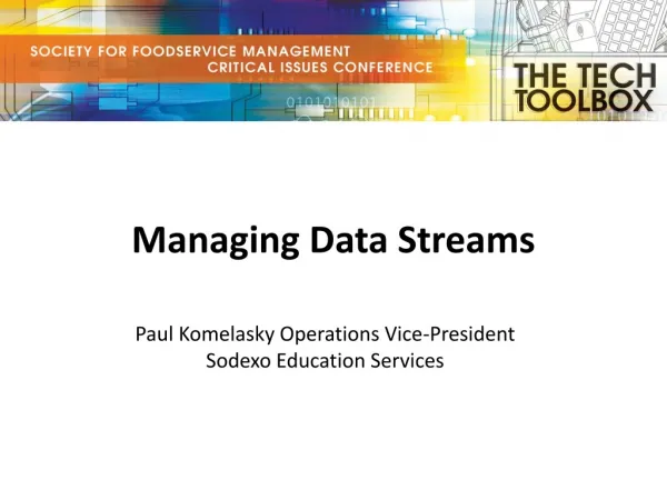 Managing Data Streams