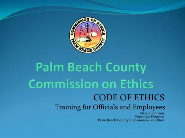 Palm Beach County Commission on Ethics