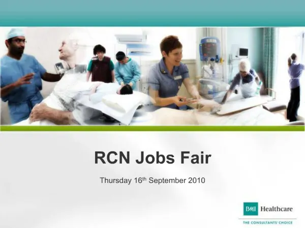 RCN Jobs Fair