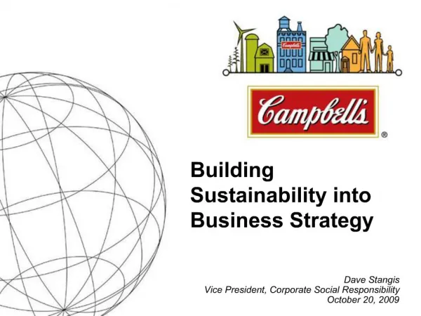 Building Sustainability into Business Strategy