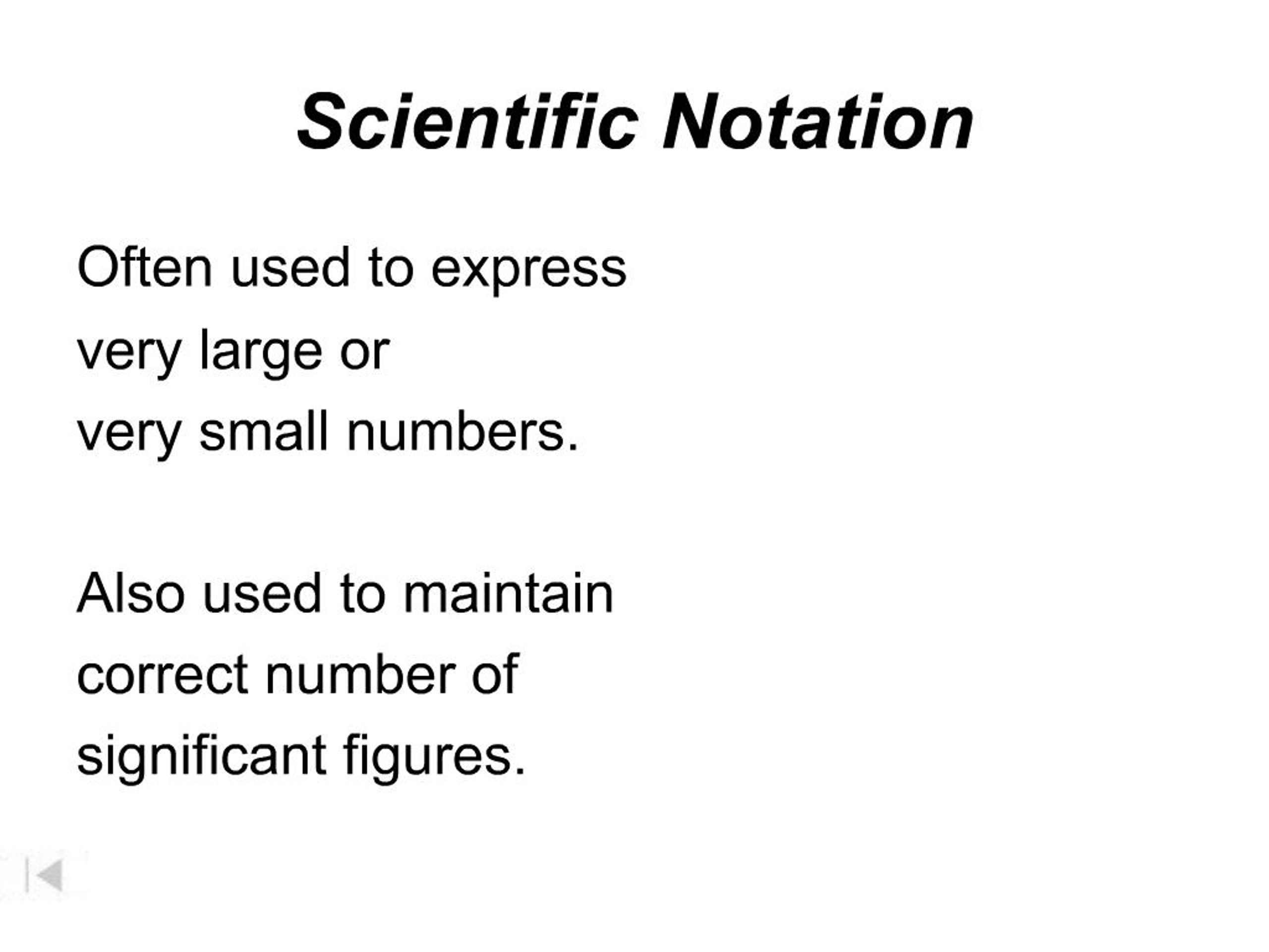 PPT - Scientific Notation PowerPoint Presentation, free download - ID ...