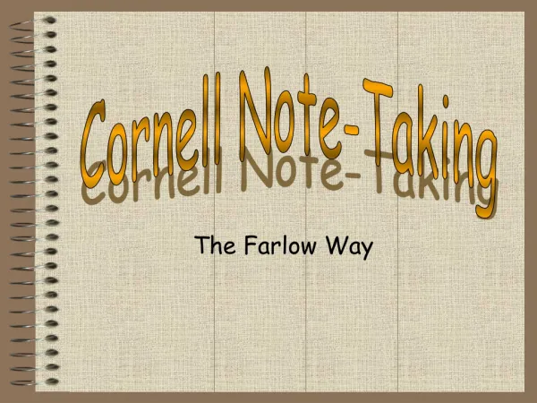 The Farlow Way